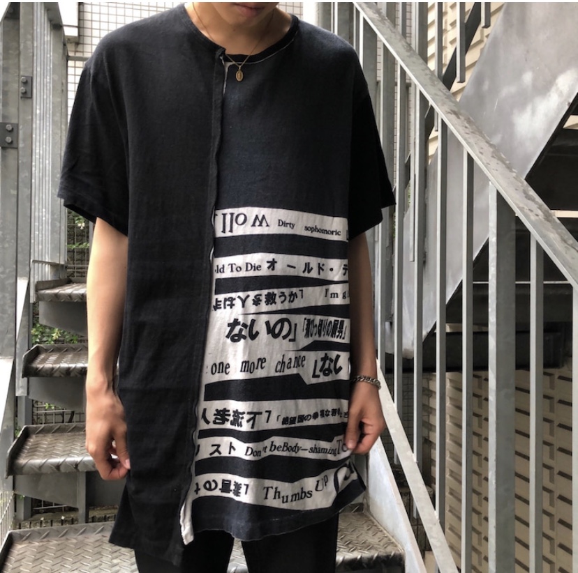 Refine | YOHJI YAMAMOTO 18SS 着る服ないの Tシャツ