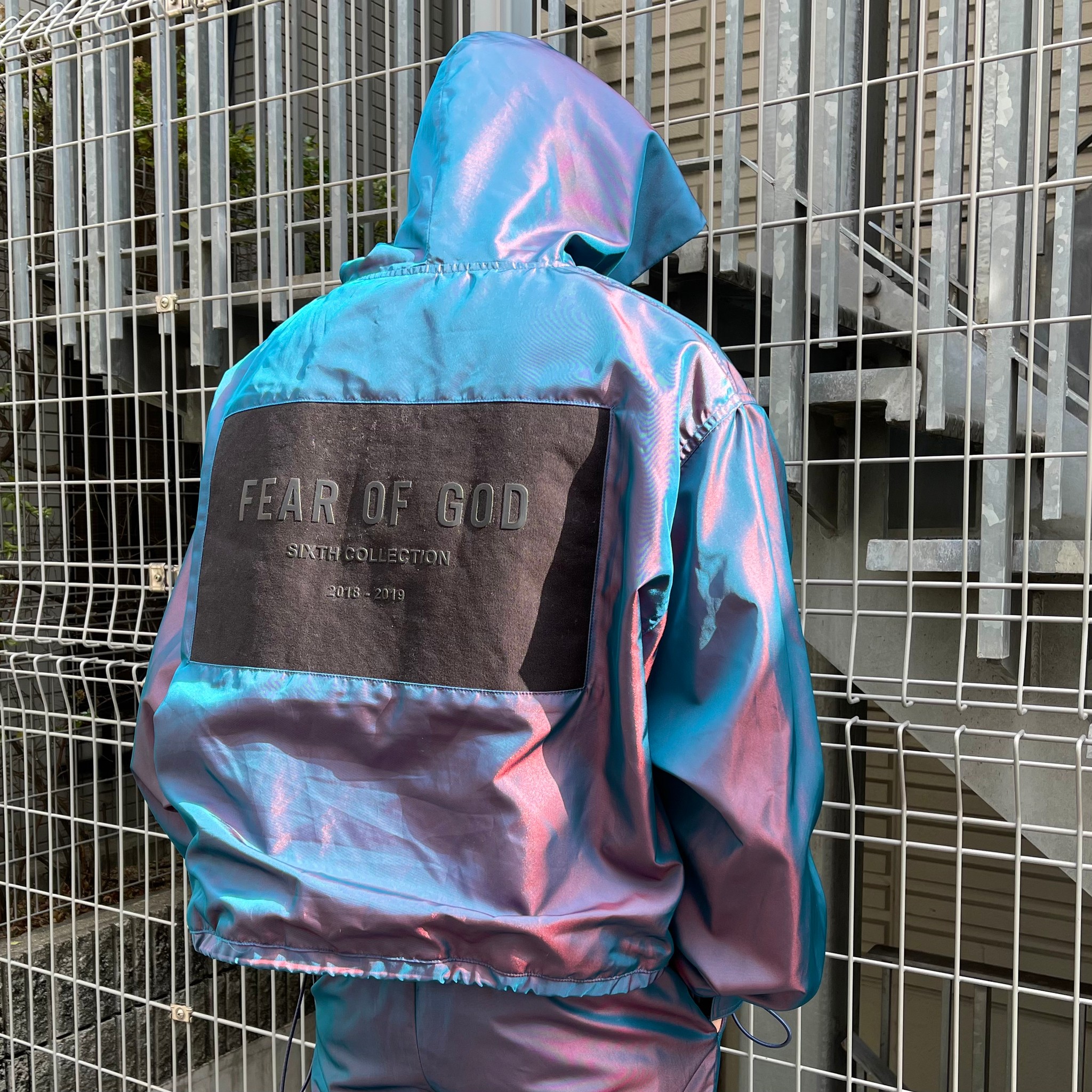 楽天市場】FEAR OF GOD - NYLON FULL ZIP HOODIE SIXTH COLLECTION  