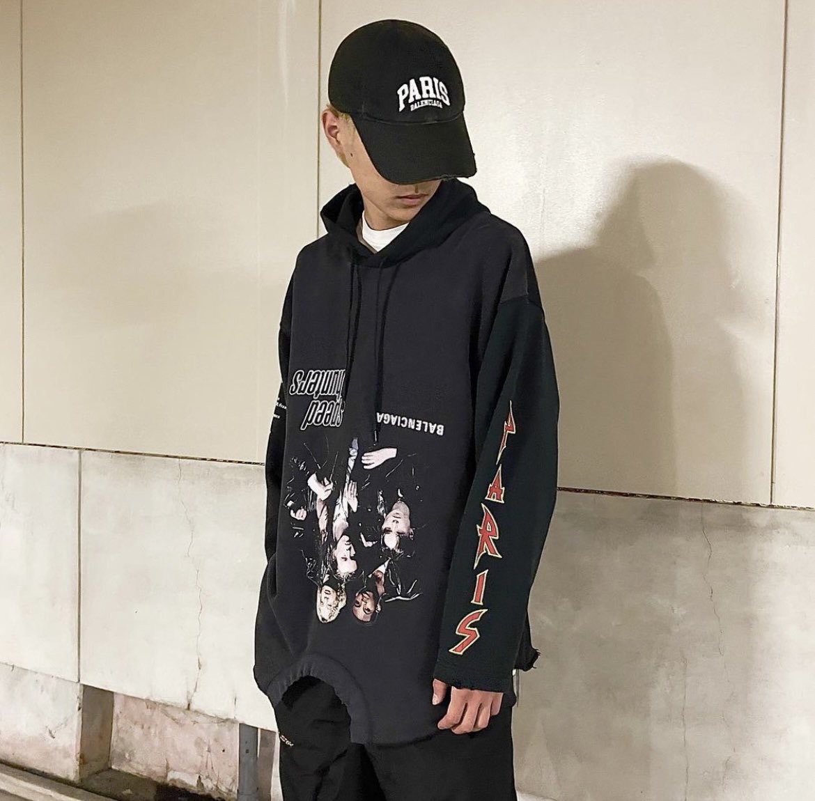 balenciaga paris hoodie 22aw是非